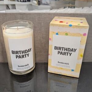 Homesick Candle Birthday Party 13.75 Ounce Natural Soy Wax Blend